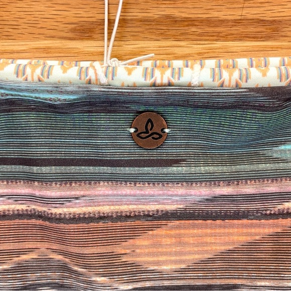 PrAna NWT Reversible Breya Swim Bikini Bottom Granite Bonita Green Blue Sz L - Picture 8 of 14